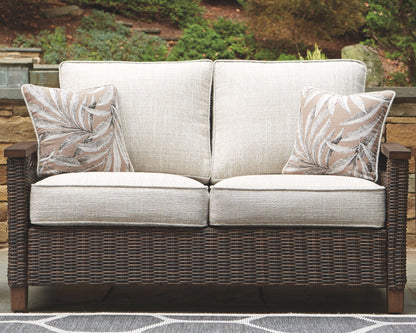Paradise Trail - 3 Pc. - Lounge Set - Medium Brown