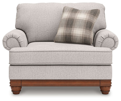 Clearbrooke - Chair And A Half - Sandstone