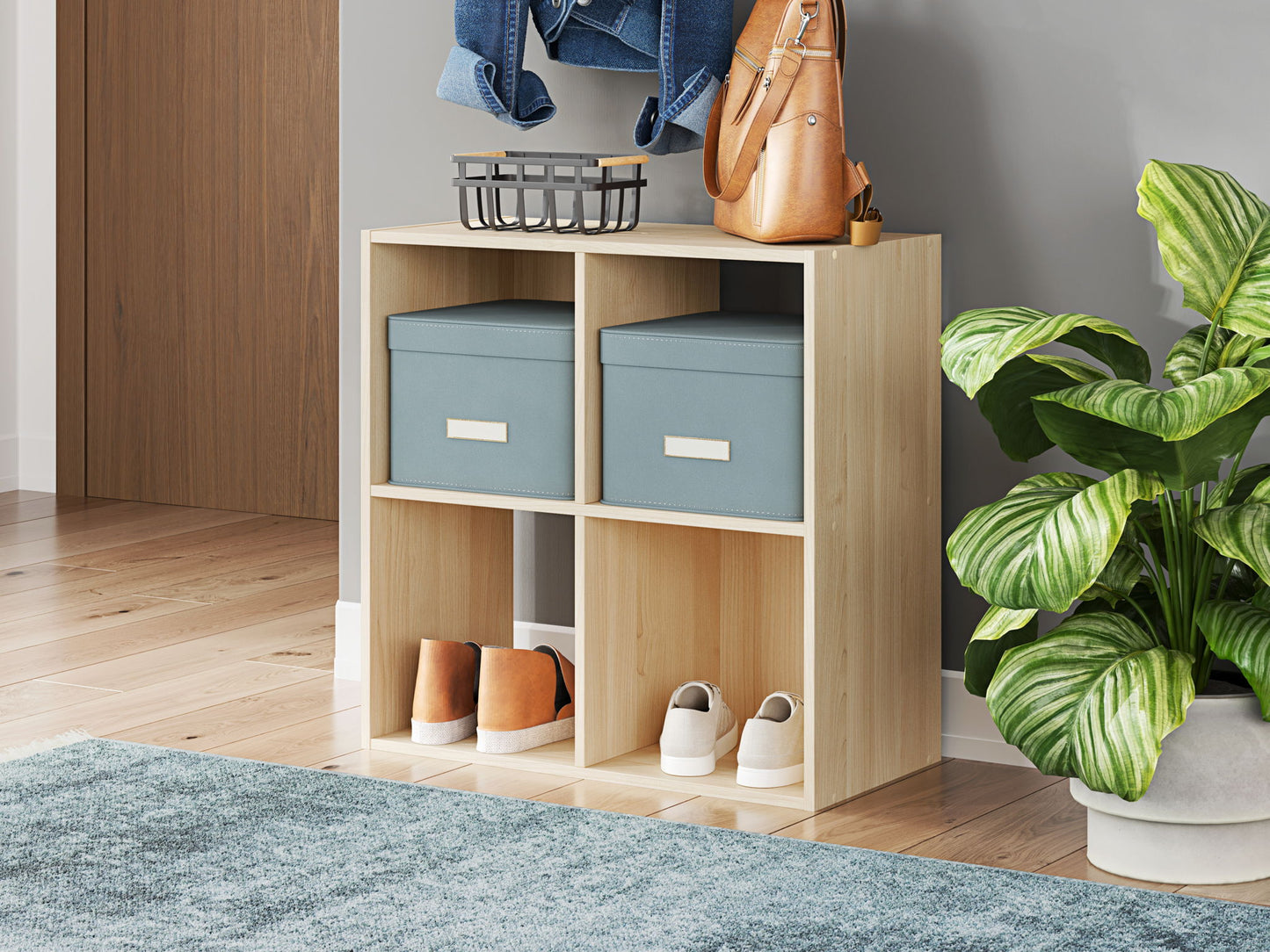 Piperton - Cube Organizer - Wood